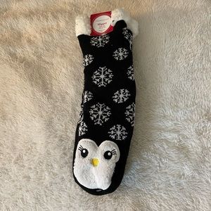 Penguin Fuzzy socks